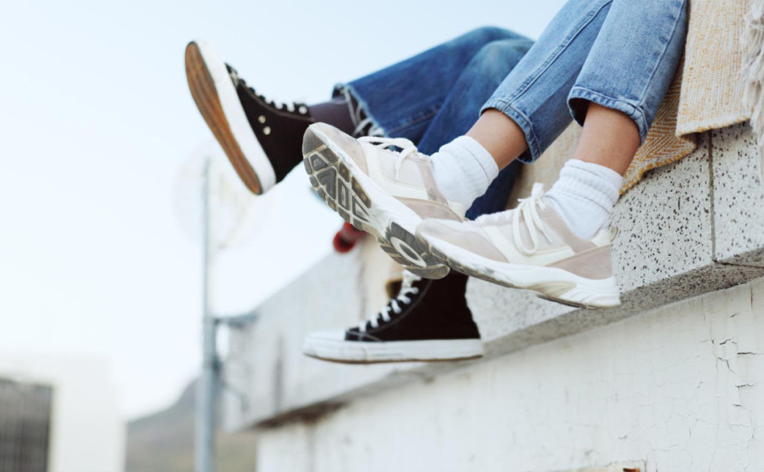 С чем носить ugly sneakers